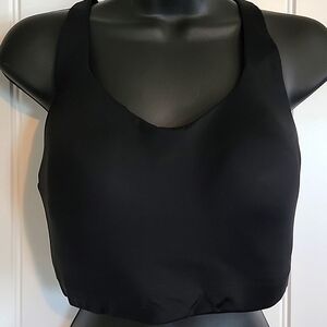 36DD Athleta Racerback Black Sports Bra